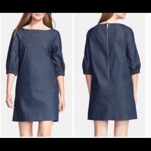 NWOT Kate Spade denim shift dress Sz 6